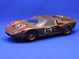 Slotcars66 Ford GT40 Mk2 1/32nd scale Scalextric slot car #5 bronze Le Mans 1966    